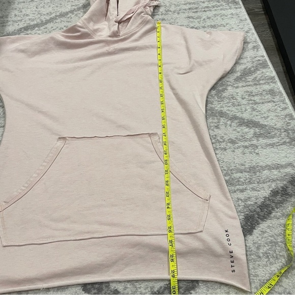 Gymshark x Steve Cook Collaboration Pink Short Sleeve Hoodie - Picture 11 of 11